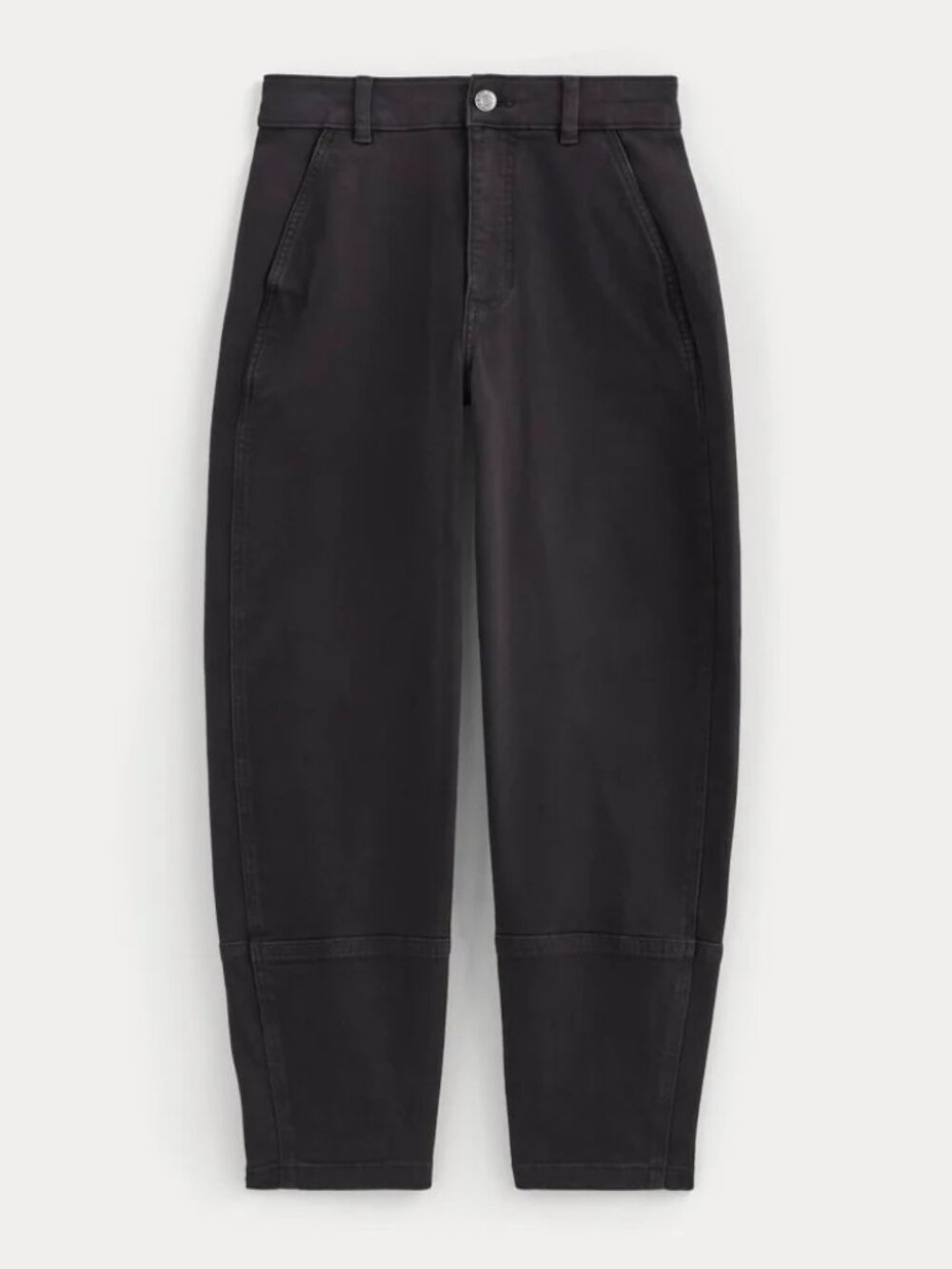 Everlane Black Organic Cotton The Utility Barrel Pants Size 4 New With Tags